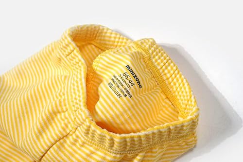 Miniatura 6 de Teach Leanbh Paquete de 3 pantalones con pies para bebé recién nacido, leggings casuales bordados de algodón de 0 a 12 meses