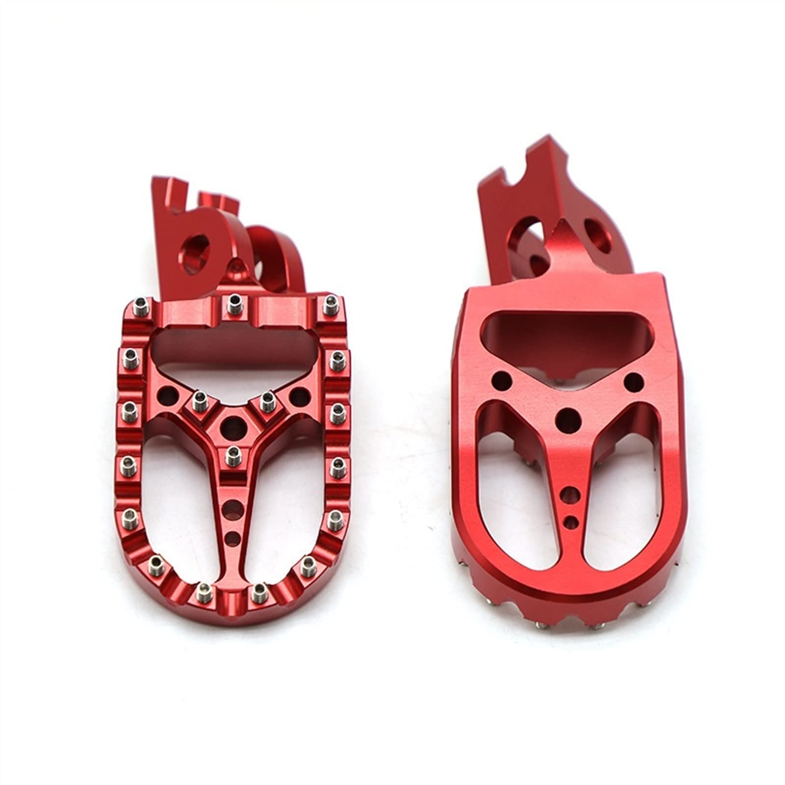 Accesorios para clavijas Para Honda CRF 250R CRF250R 2004-2021 2020 2019 2018 2017 2016 2015 2014 2013 2012 2011 2010 2009 2008 2007 2006 2005 Motocicleta CNC Estriberas Reposapiés Pedales