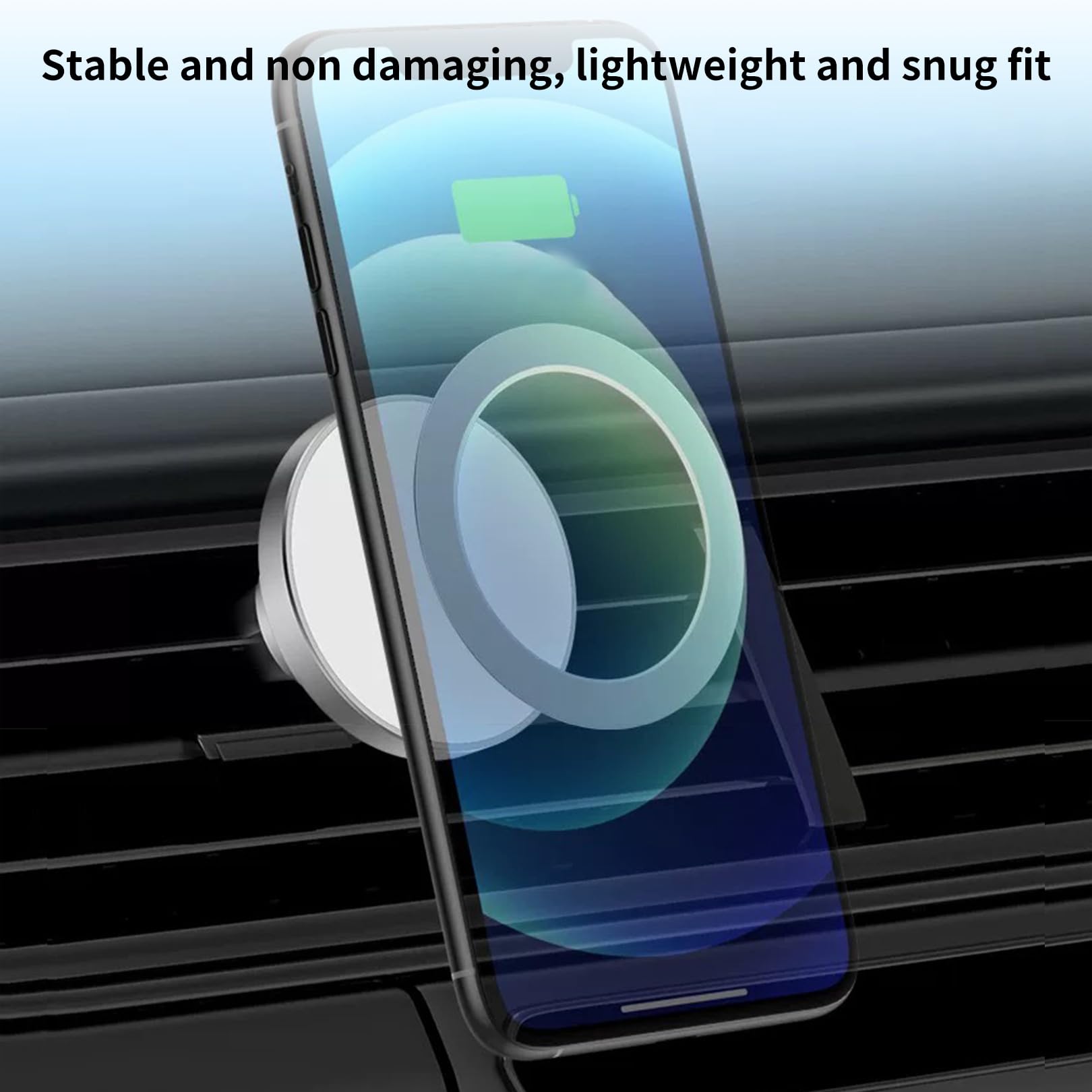 Iwontalersy 6-tlg. Magnetring Set - Universal Für Kabelloses Laden & Autohalterungen