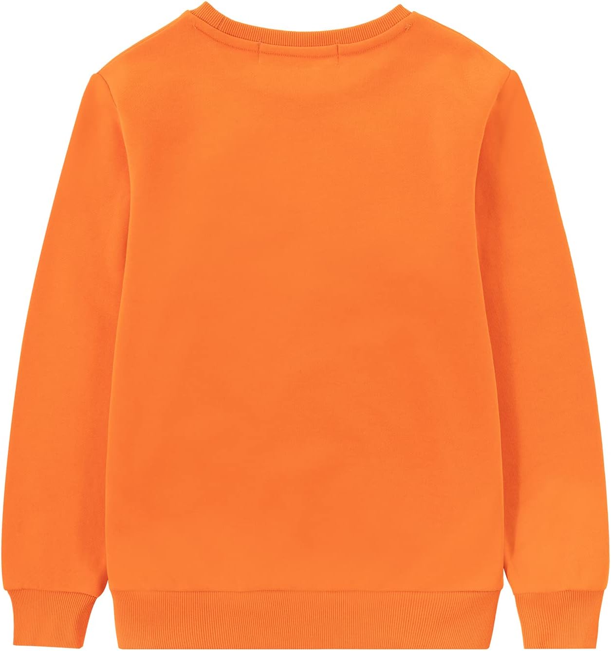 Kid Nation Kids Slouchy Soft Brushed Fleece Casual Basic Crewneck Sweatshirt for Boys or Girls 4-12 Years - Image 2