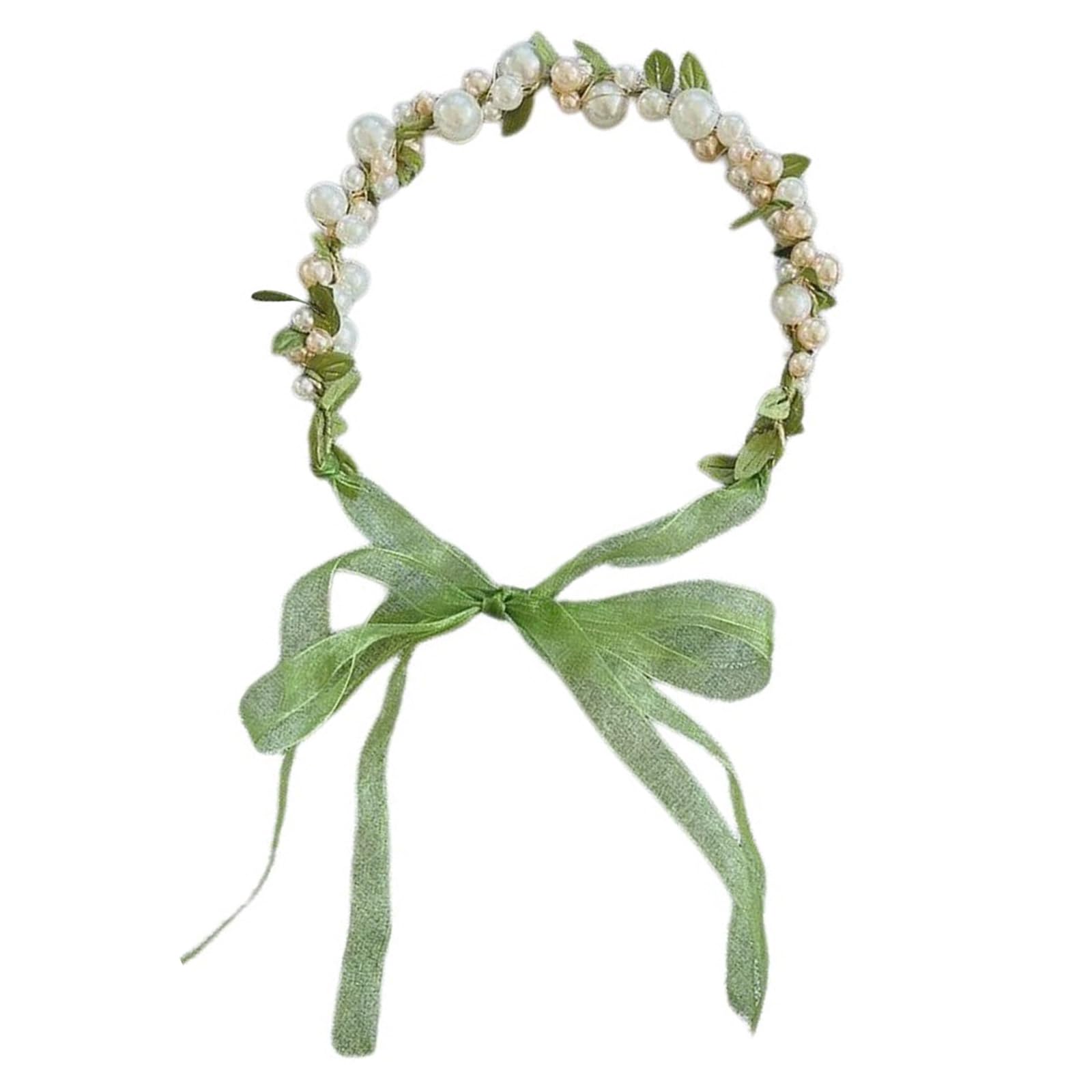 Fentency Elegant Pearl/Hairband Delicate Headband for Model Show Wedding Party Headpieces