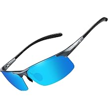 BIRCEN Polarized Carbon-Fiber Sunglasses for Men Ultralight UV Protection Sun Glasses for Outdoor Sports Fishing Golf Hiking