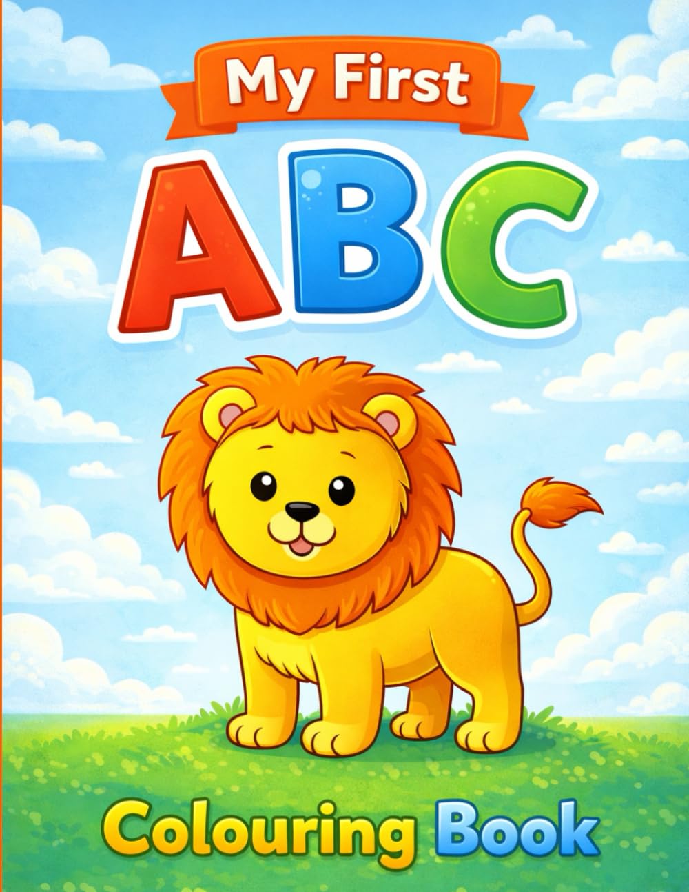 My First ABC Colouring Book: Bold & Easy Alphabet Pages for Little Learners