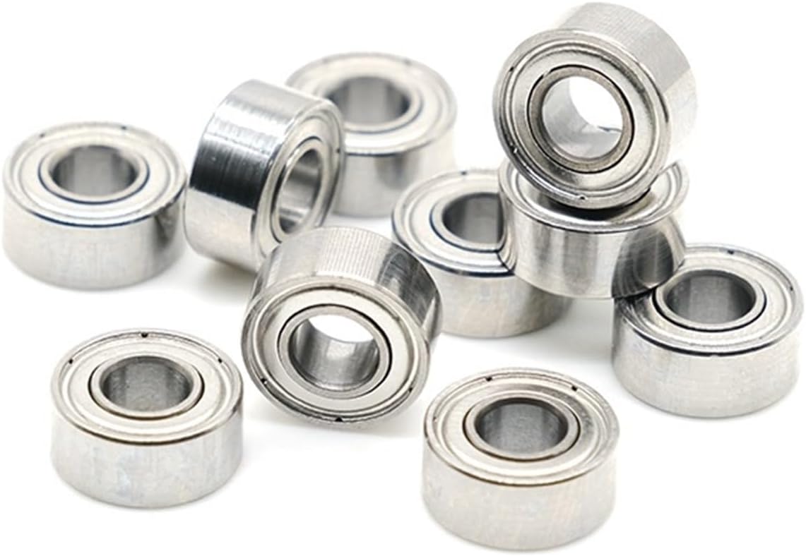 Miniature Bearing 5Pcs S684ZZ CB 4x9x4mm 440 Stainless Steel Hybrid Ceramic Ball Thin Wall Deep Groove Ball Bearings
