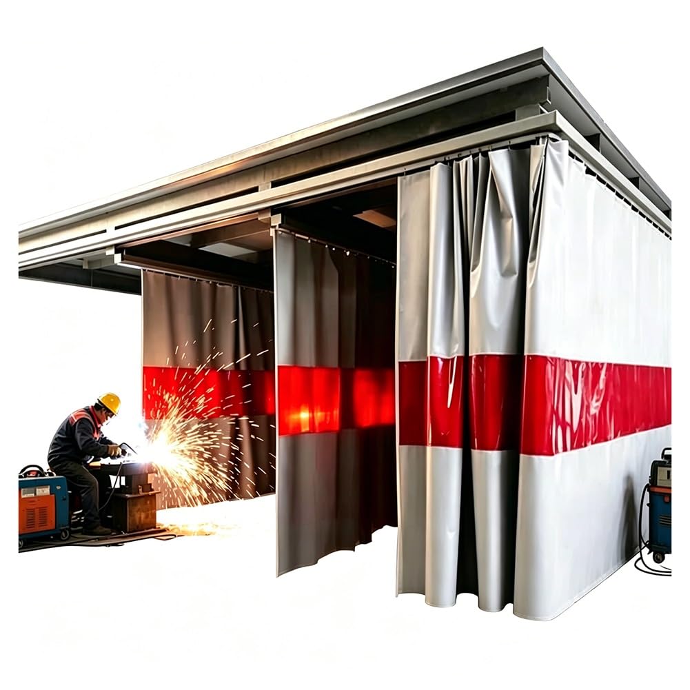 Écran de soudage robuste avec fenêtre de visualisation pour protection garage