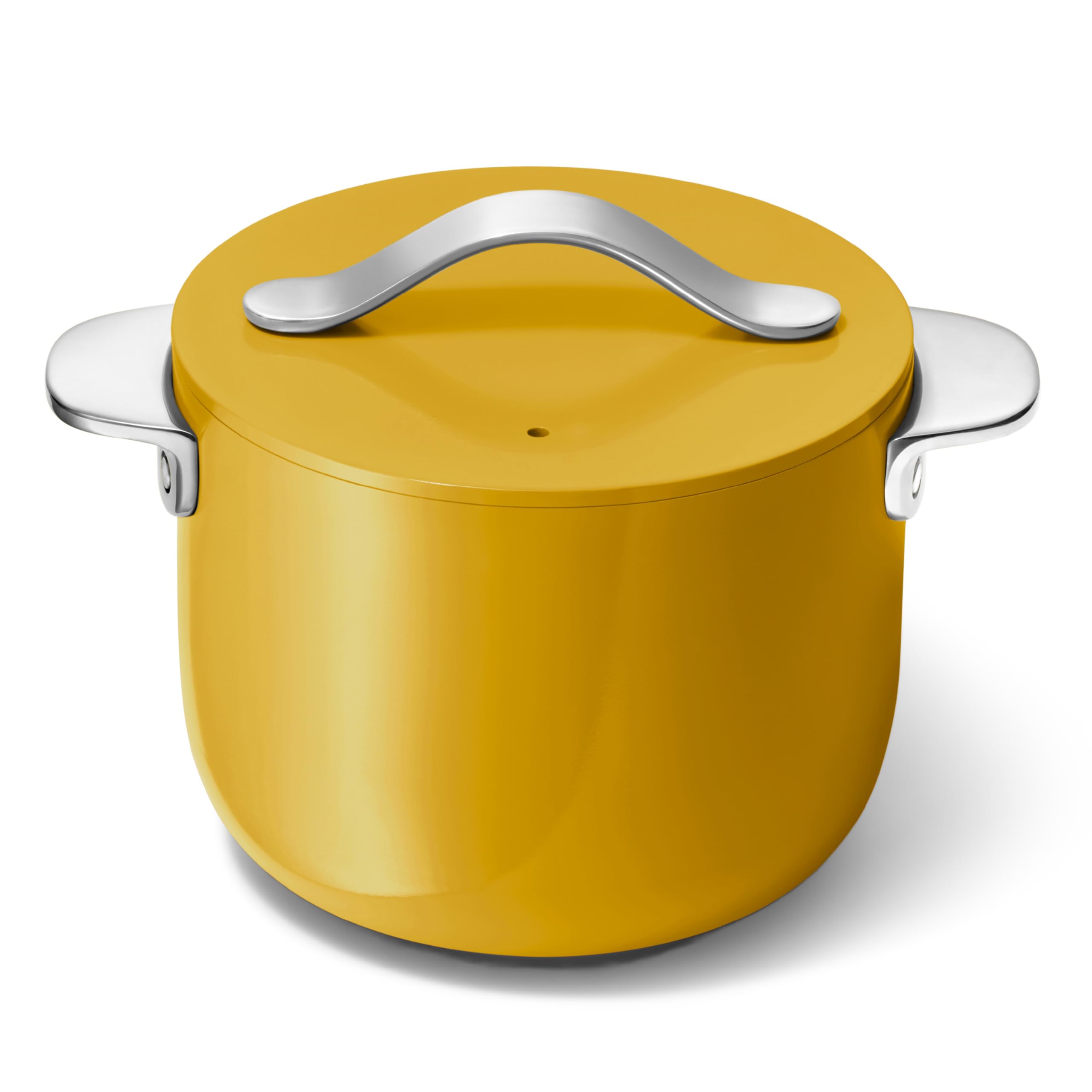 Caraway Petite Cooker - 2 Qt Ceramic Coated Pot - Free From Forever Chemicals - Perfect for Rice, Grains, or Sauces - Marigold-image-36