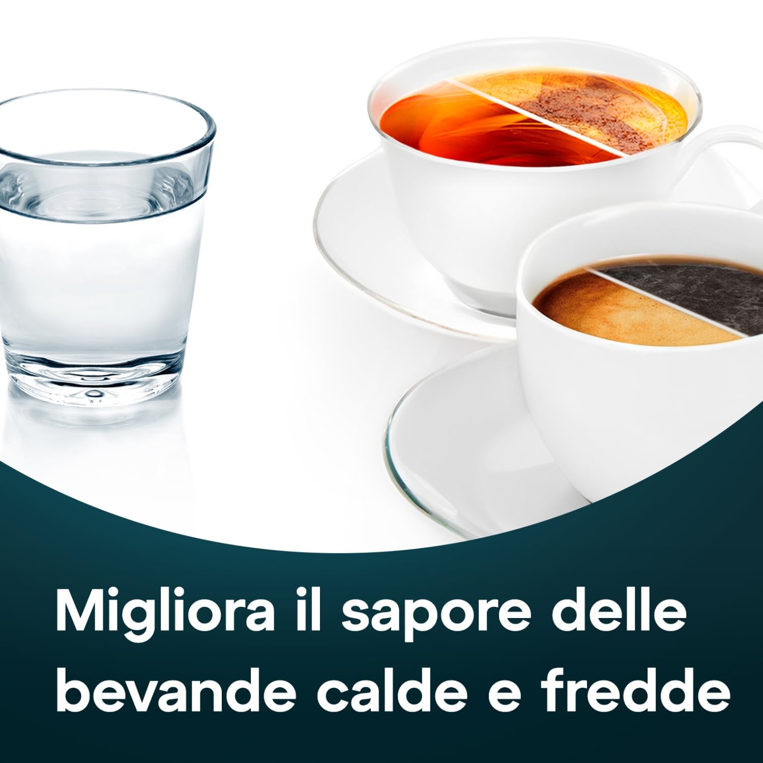 AQUAEFFECT MAX+ Filtri per Acqua Compatibili con tutte le Caraffe di Grandi marchi - Confezione da 6