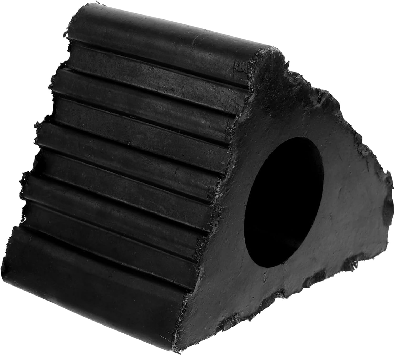 Unomor Rubber Wheel Chock Rv Tire Chock for Camper Trailer Wheel Slip Stabilizer