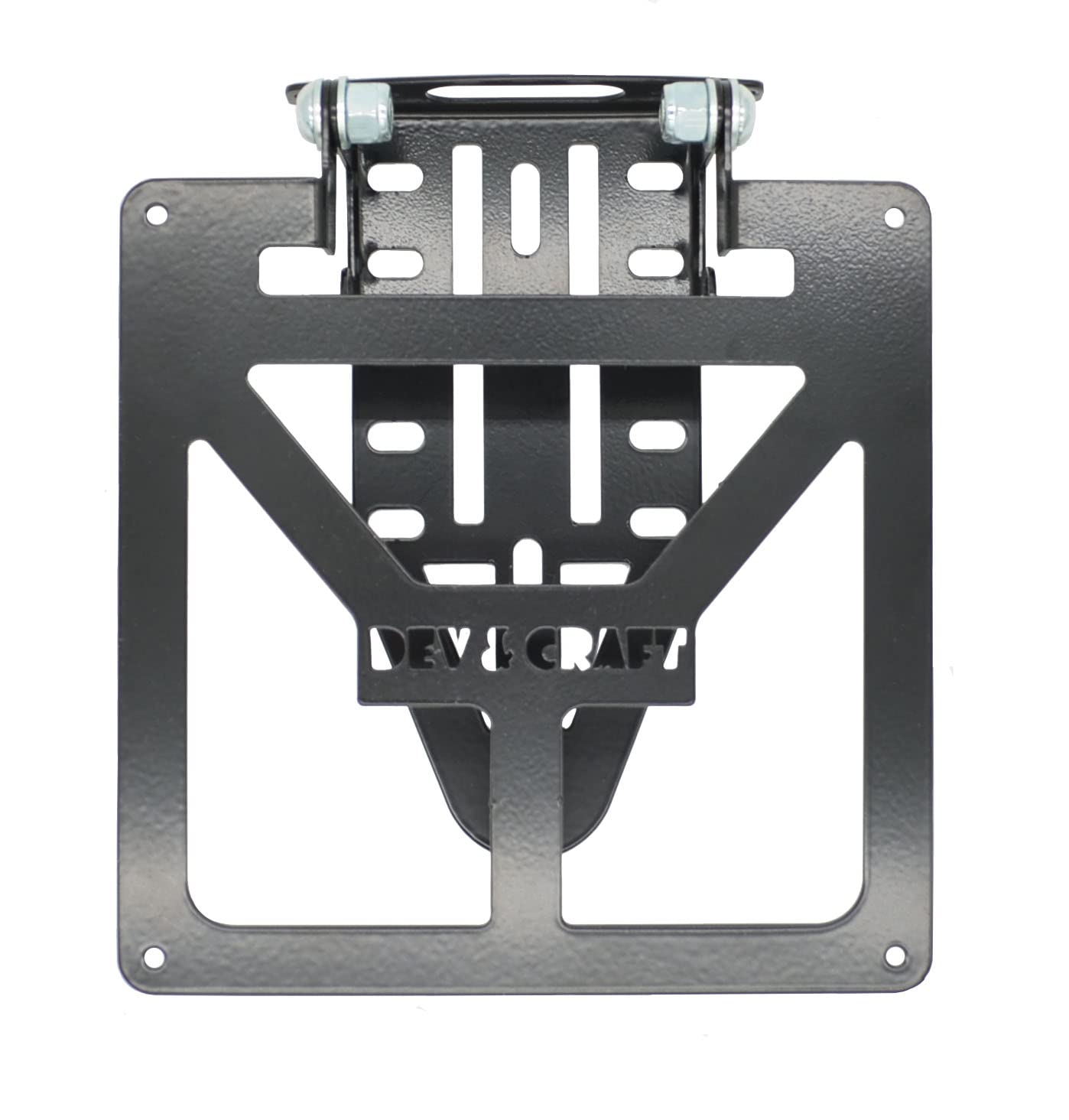 Portatarga Pieghevole Universale Per Moto Enduro E Motard - Compatibile KTM, Honda, Yamaha Dal 125cc In Su Con Faretto LED - Foto 10