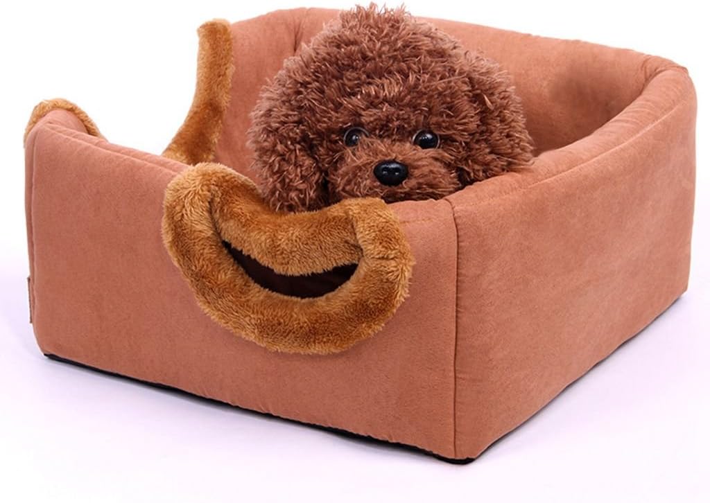 review 2 in 1 Collapsible Cat Cube Cat Small Dog Rabbit Condo Pet House Cat Cave/Cat Bed/Cat Condo/Cat House-Small