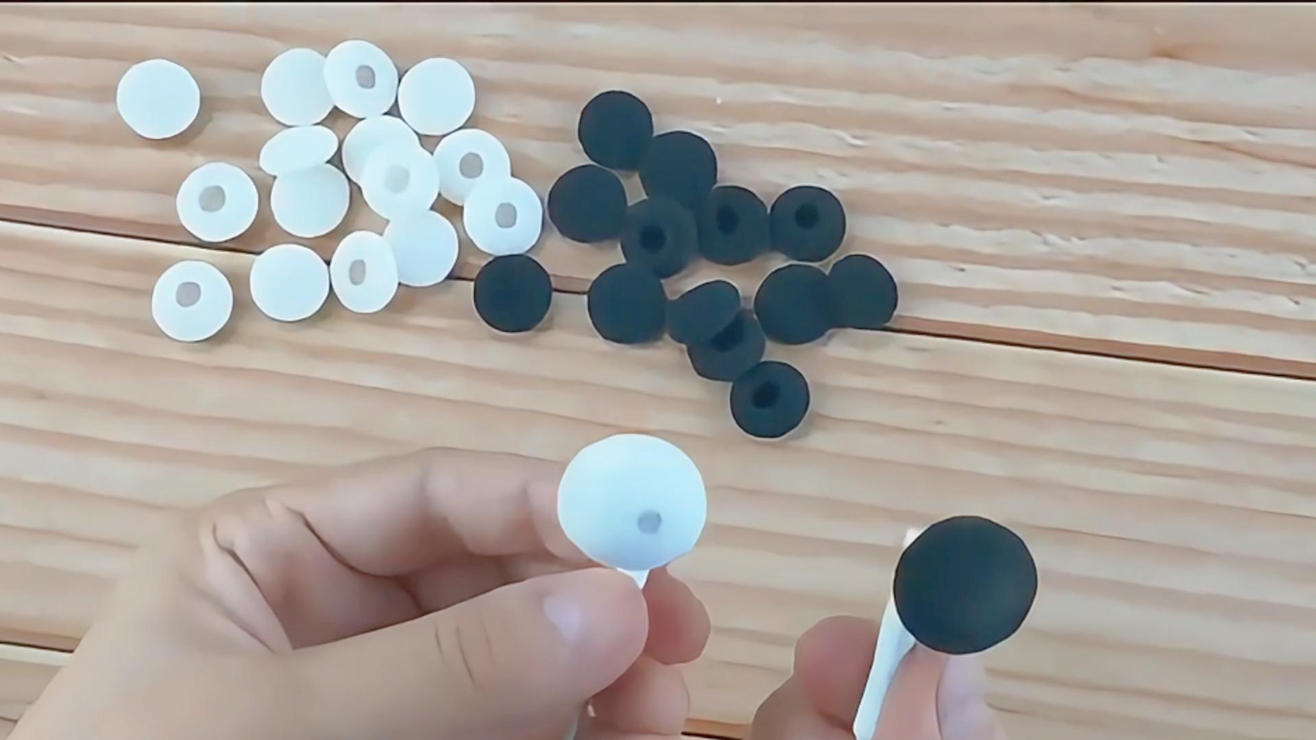 100 Pcs Coussinets En Mousse Pour Écouteurs, Housse De Remplacement