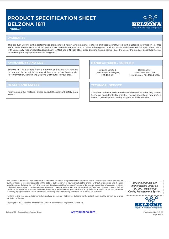 Belzona 1811 Ceramic Carbide 2kg Kit Epoxy Based Repair Composite for Pipe Valve Abrasion Resistant Metal Protection Room Temperature Cure Strong Bonding Solvent Free Base 1.788kg Solidifier 0.212kg