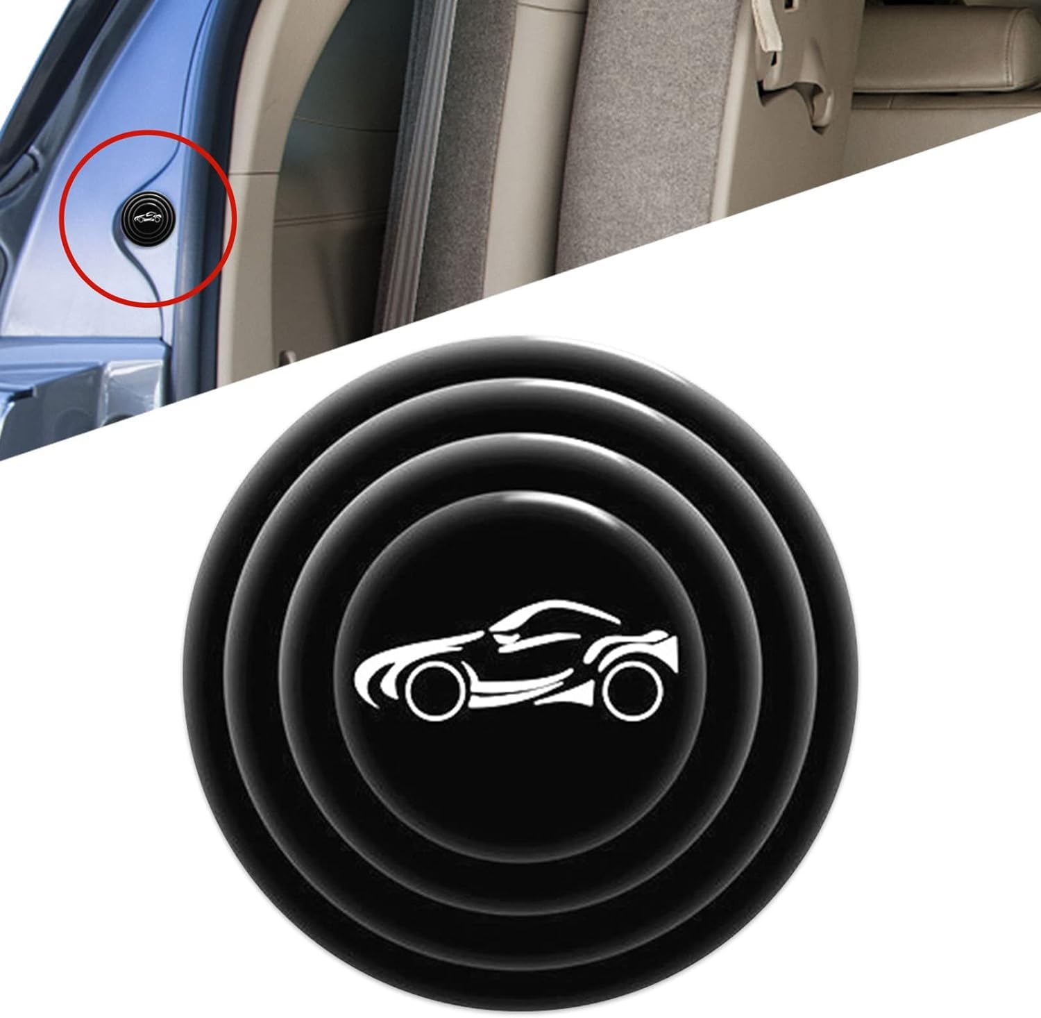 Amazon.co.jp: 自動車 ドアショック クッション ドア衝突防止 