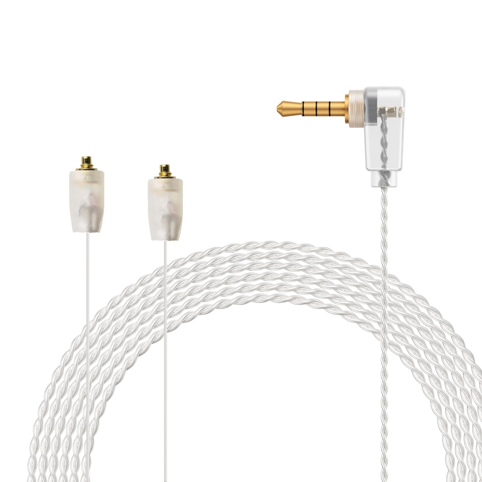 Amazon | OKCSC Aurora リケーブル mmcx ケーブル イヤホン交換用 2.5