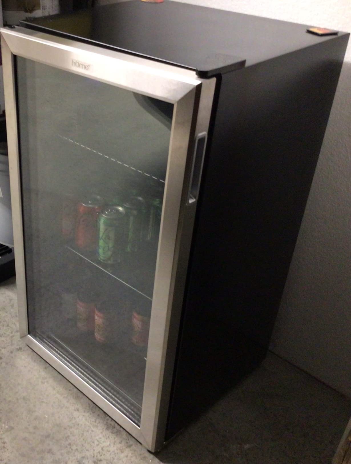 28/mo Finance hOmeLabs Beverage Refrigerator and Cooler 120 Can