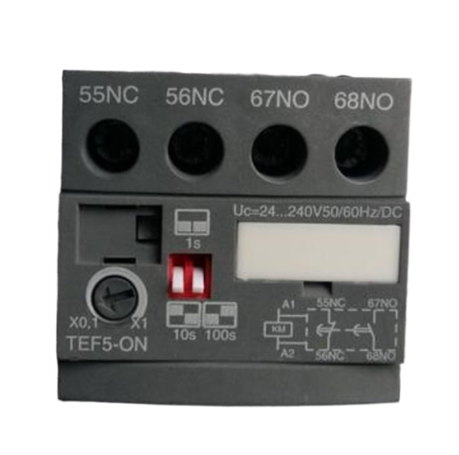 YMUGUEGH Power delay relay TEF5-ON 0.1-100s