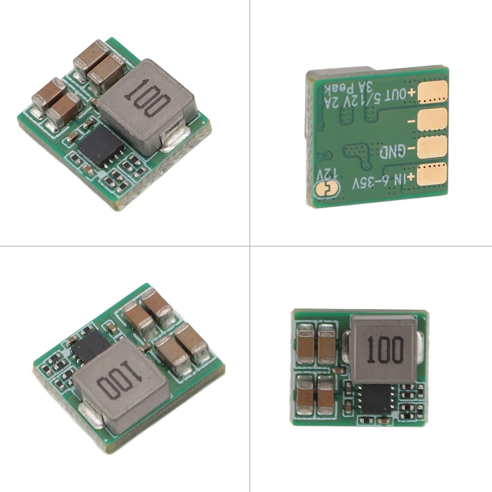 Ausla Podwójny Moduł Zasilania Mikro BEC, Regulator Napięcia 5V 2A i 12V 3A, dla Akumulatorów LiPo 2-8S (5-36A), Racing Dron DIY Projekt RC