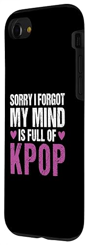 Miniatura 2 de iPhone SE (2020)  7  8 Sorry I forgot my mind is fll of kpop Kpop Music Case