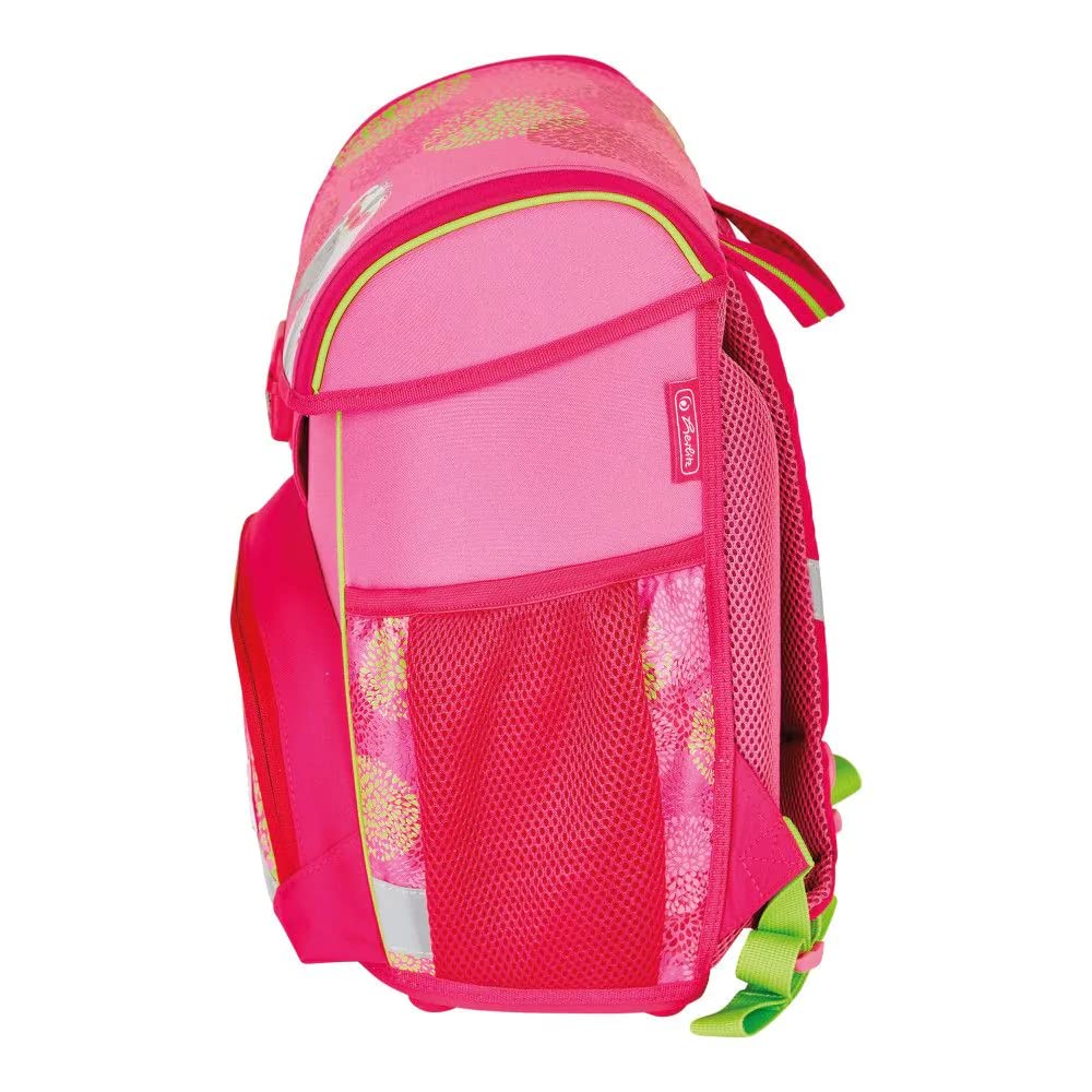 Herlitz Plecak szkolny Loop Młodzieżowy Tornister Torba na plecy | Pojemność 16L | Męski Damski Unisex Sportowy | Dla Ucznia Studenta Na co dzień | Pojemny Wytrzymały | Bloomy Horse
