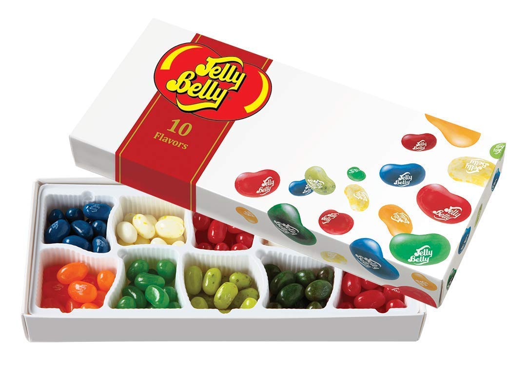 Jelly Belly Beans 10 Sorten Geschenkpackung, 1er Pack (1 x 125 g) Amazon.de Lebensmittel