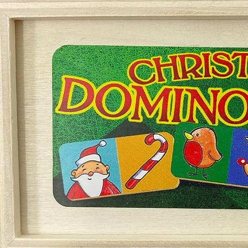 House of Marbles Wooden Christmas Dominoes miniatura 4