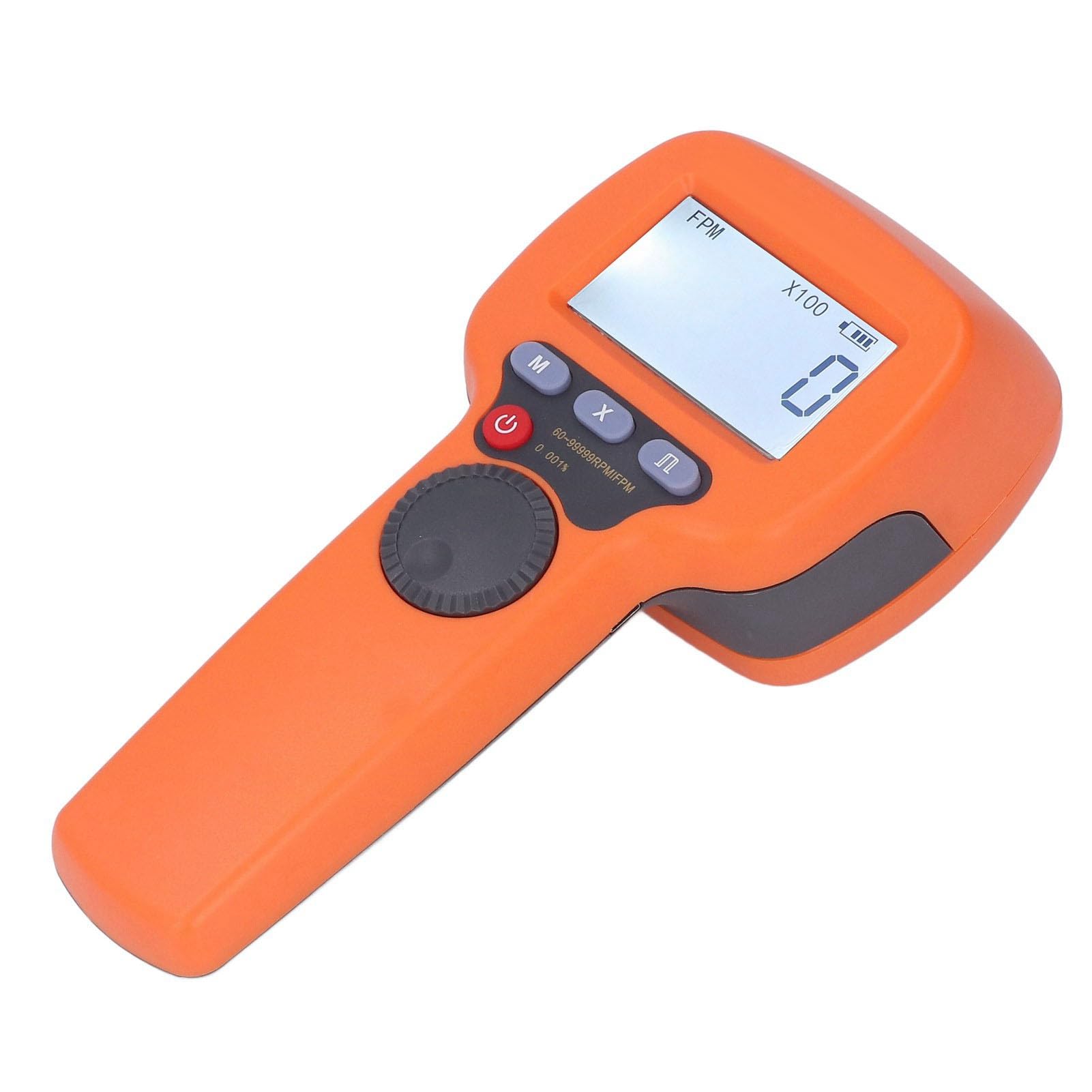 Estroboscopio LED digital portátil tacómetro 6099999 RPM recargable