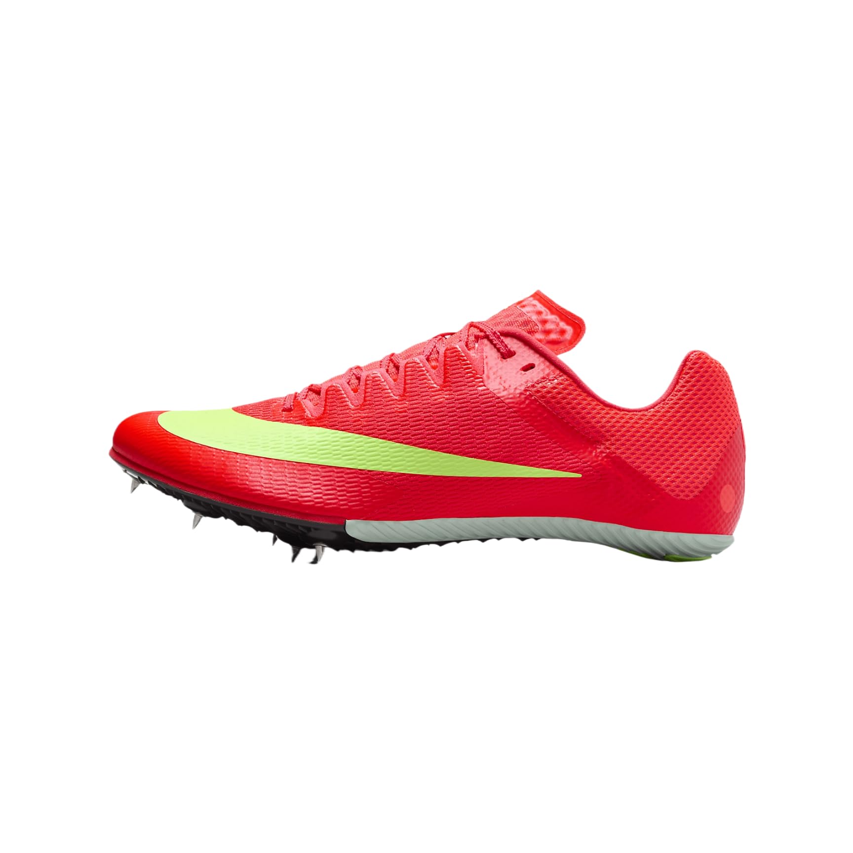 Nike Zoom Rival Track & Field Sprinting Spikes (FZ9663-600, Bright Crimson/Hyper Orange/Lime Blast/Washed Cora) Size 2.5