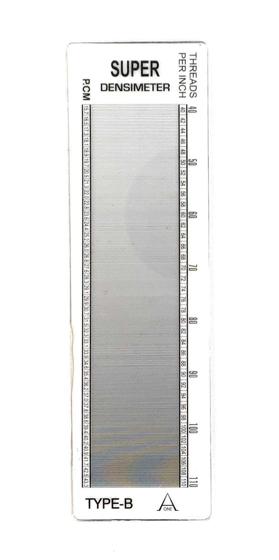 Aone Super Densimeter 40-110 (Acrylic) for Thread Counting, Linen Testing, Fabric Quality Check, Steel Mesh Counting