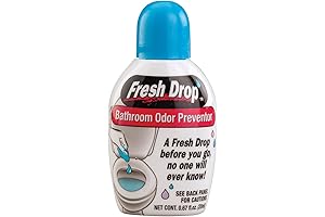 Fresh Drops Toilet Drops: Eliminate Odors Instantly
