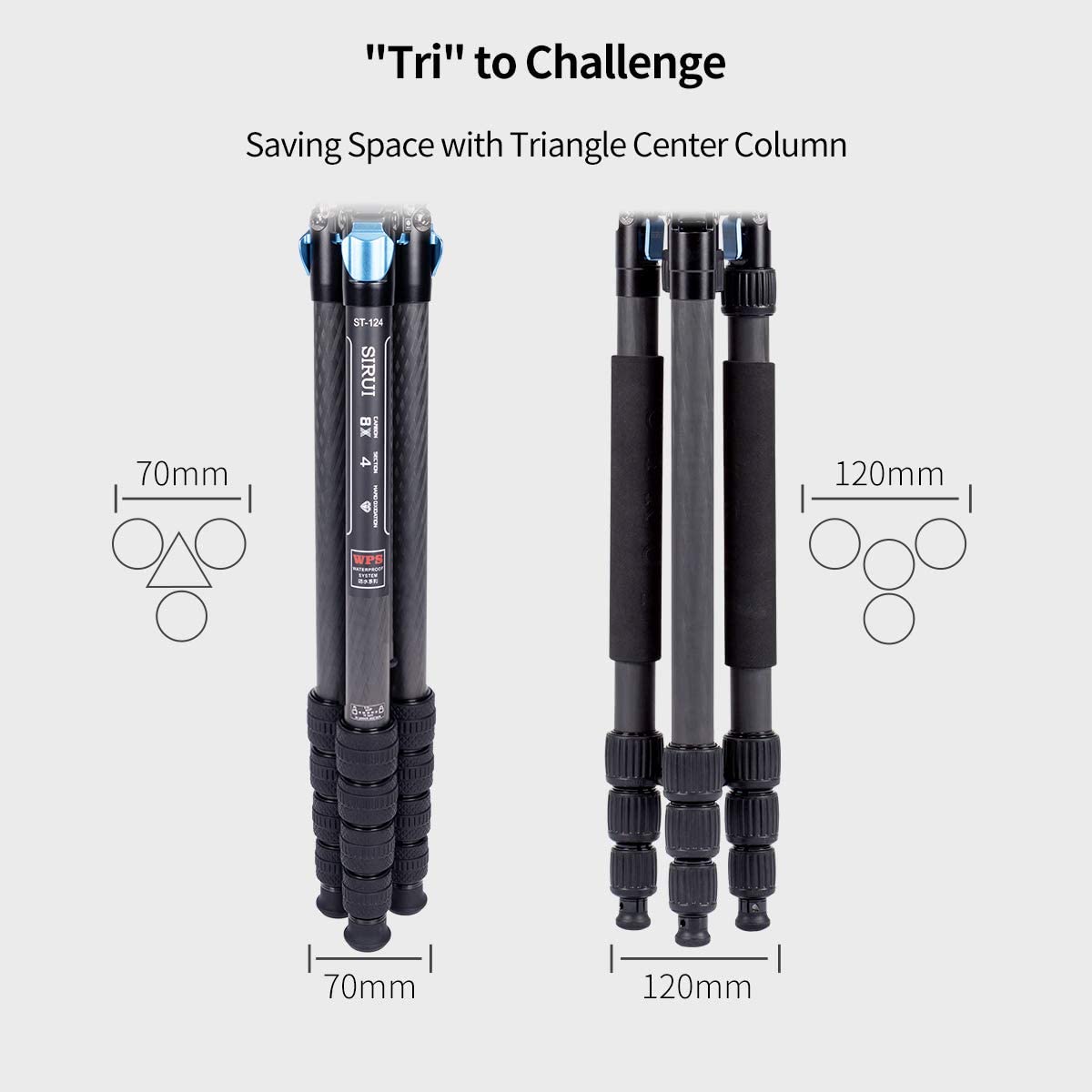 SIRUI ST-125 カーボン三脚 Amazon | SIRUI ST-125+VA-5 カーボンファイバー三脚 フルード