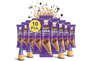 Pure Temptation Break Bite Bang Chocolate Filled Waffle Cones