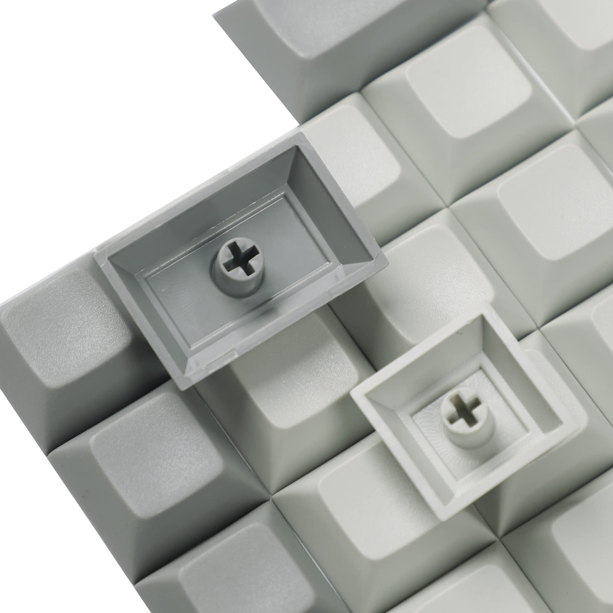 Set Keycaps YMDK DSA PBT Per Tastiera Ergodox - Vuoti, Stampati Laser, Spessore 1.4mm (Solo Tasti)