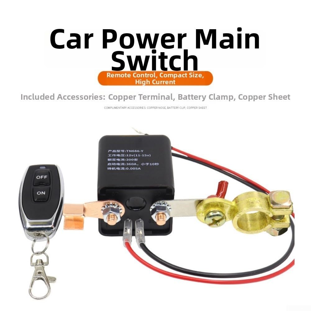 para relé Desconexión para batería 200A Contacto Plata para(24V 120A)