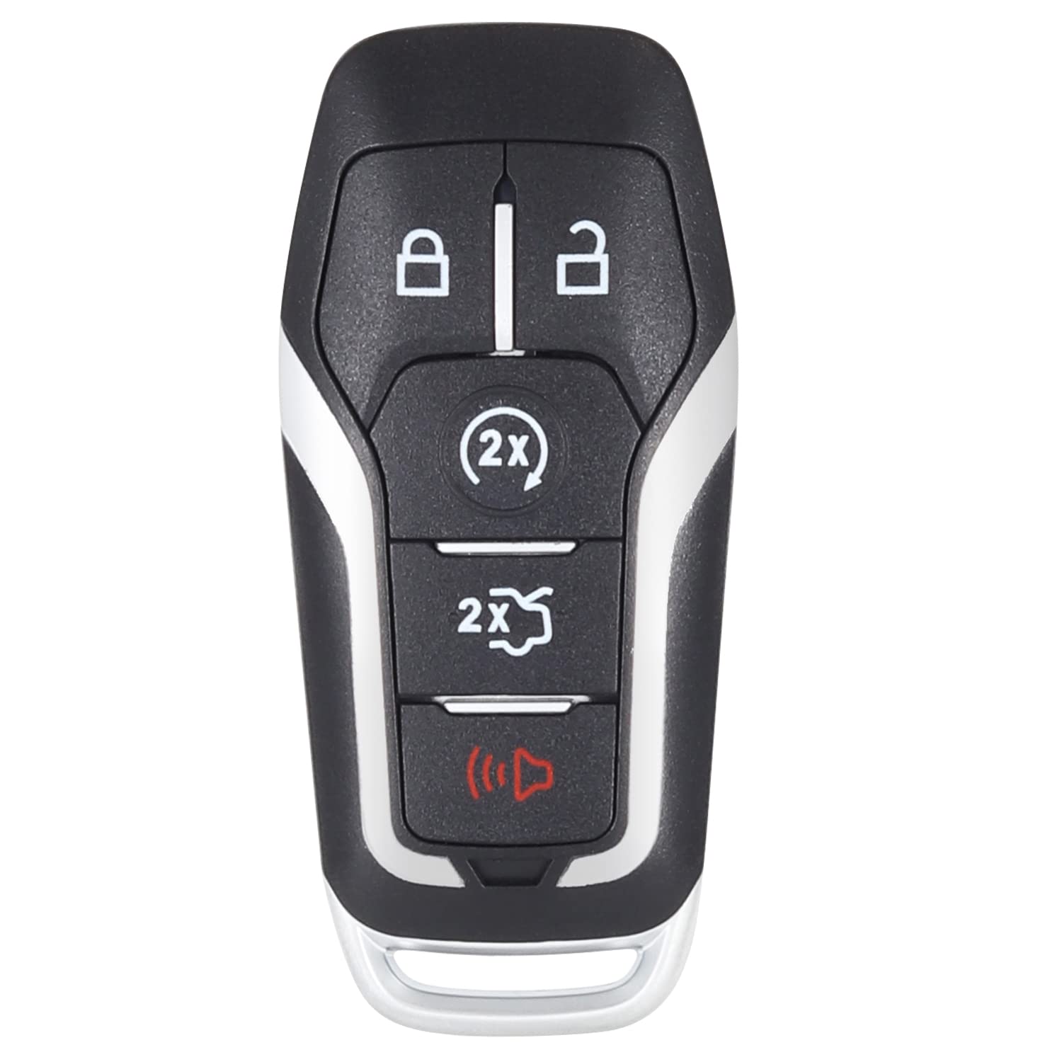 Key Case, Mushan Key Fob Shell Case M3N-A2C31243300 Fits for Ford Fusion Titanium/Mustang/Edge/Explorer/F150 F250 F350 Key, for Lincoln MKC/MKZ/MKX Key