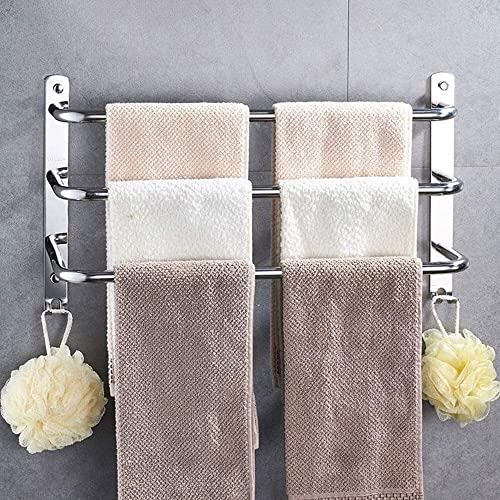 Barre de serviette à punch gratuite et sa structure triple couche en acier 304 - 3