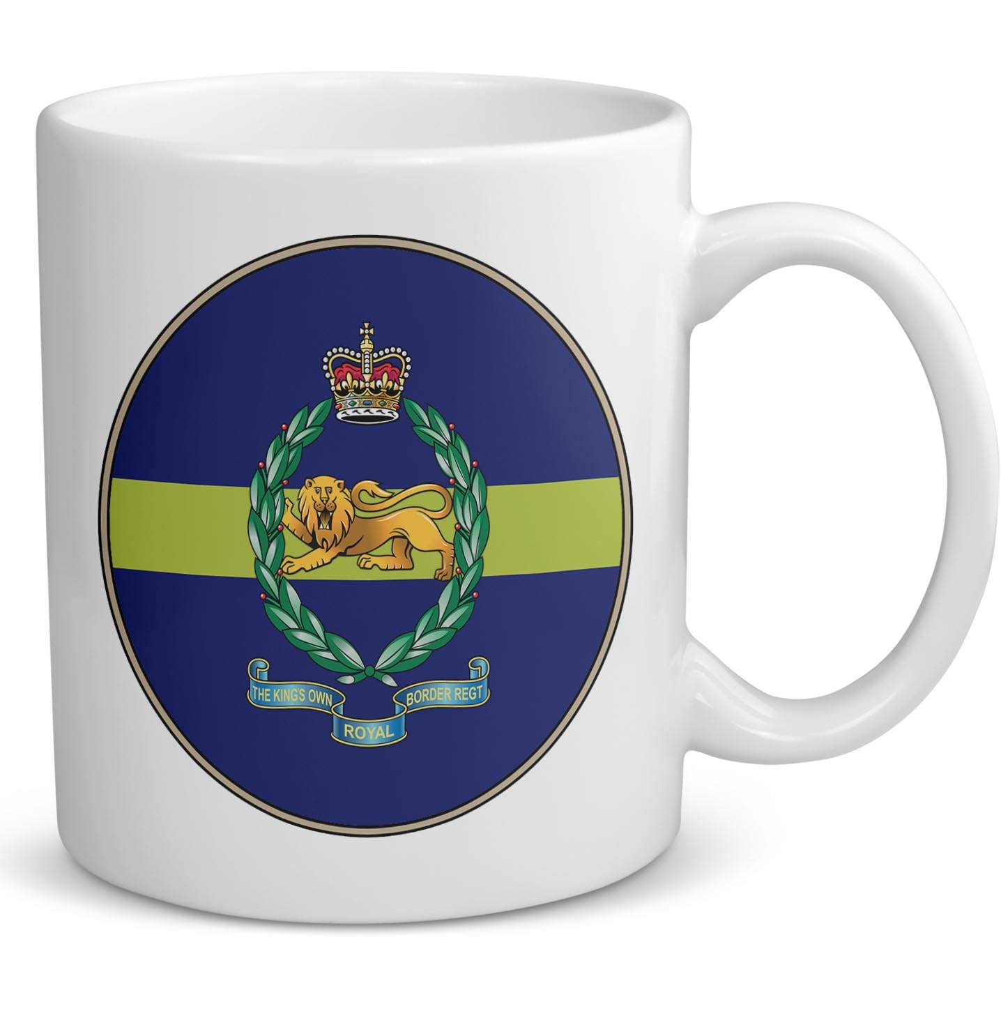 Badges On Mugs The King's Own Royal Border Regiment Personalised Mug
