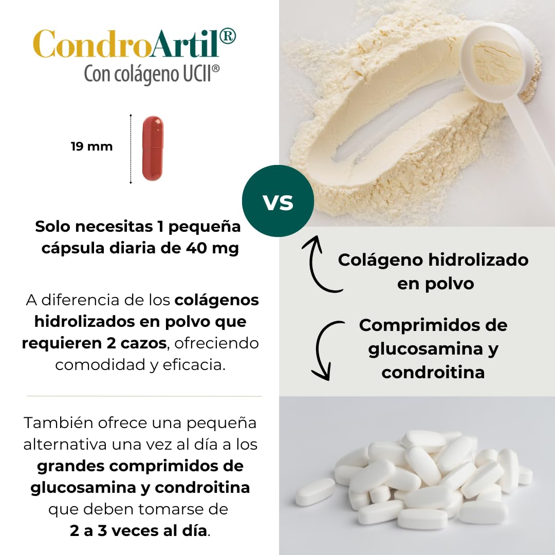 CondroArtil® - Colágeno Tipo 2 UC-II® No Desnaturalizado - 90 Cápsulas