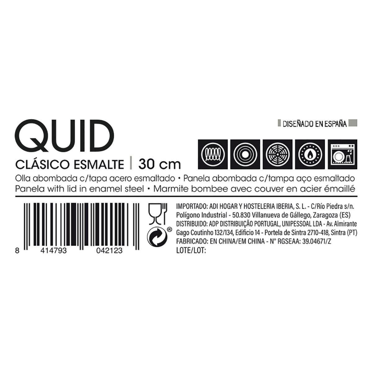 OLLA ABOMBADA ESMALTADA