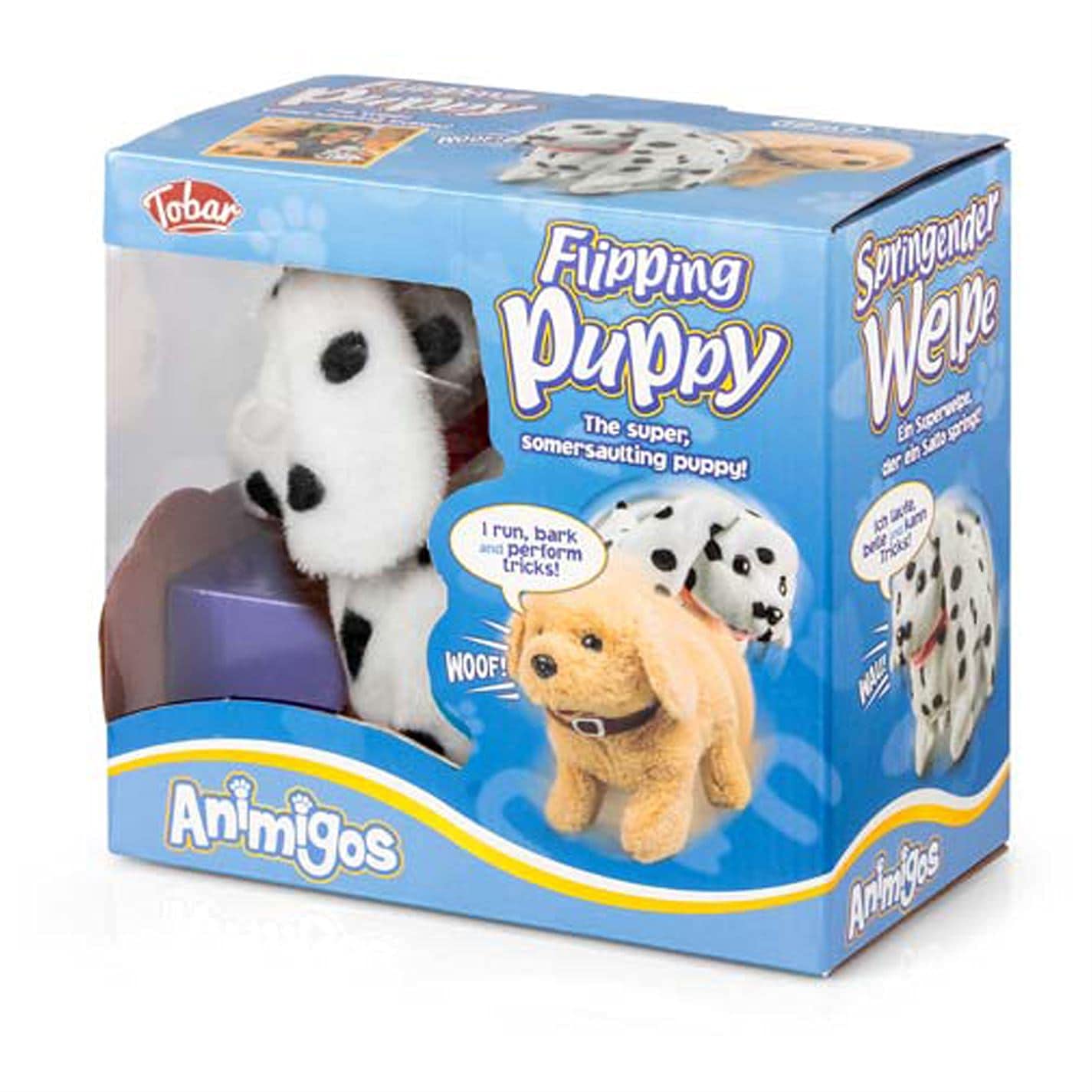 tobar flipping puppy