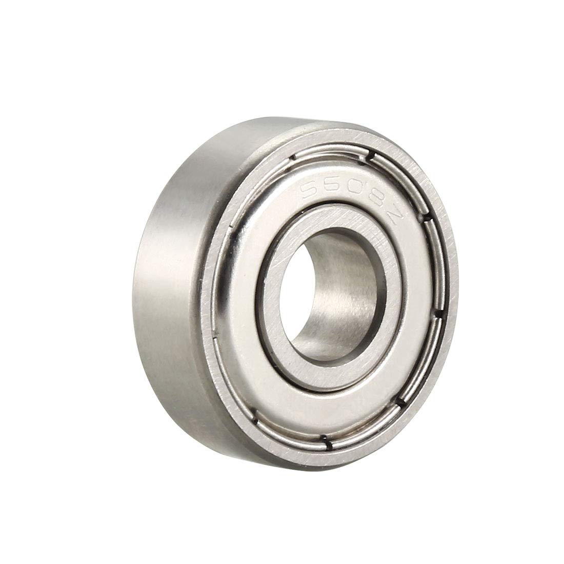 せびれ uxcell S608ZZ Stainless Steel Ball Bearing 8x22x7mm Double