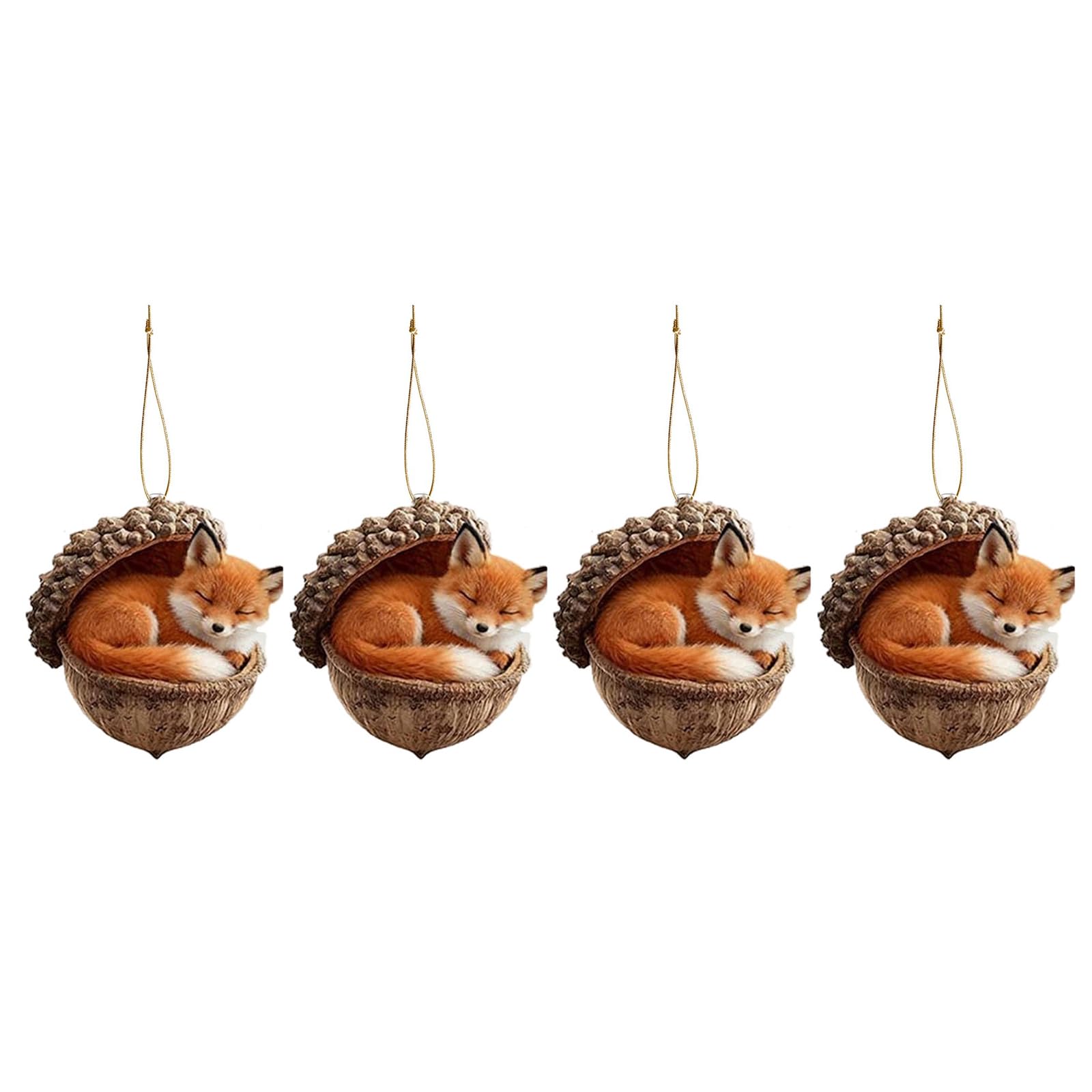 Zxfdsfdbnm Animal Ornaments Glossy Finish and Lightweighted for Christmas Tree Festival Family Gatherings Decoration Acrylic Animal Pendants