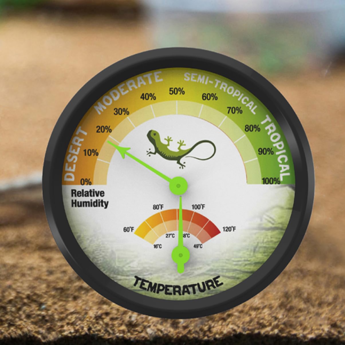 Abaodam Aquarium Thermostat Digital Thermometers for Reptiles Reptile Tank Thermometer Hygrometer