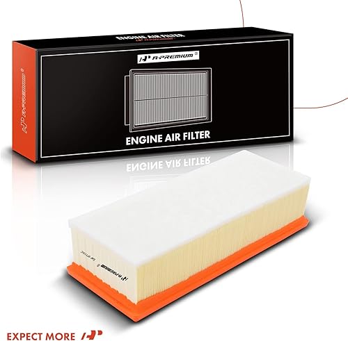 Miniatura 8 de A-Premium Filtro de aire de motor compatible con Audi A3 2008-2013, Q3, TT (Quattro) y Volkswagen Jetta 2005-2018, Passat, Beetle, CC, Golf, GTI y