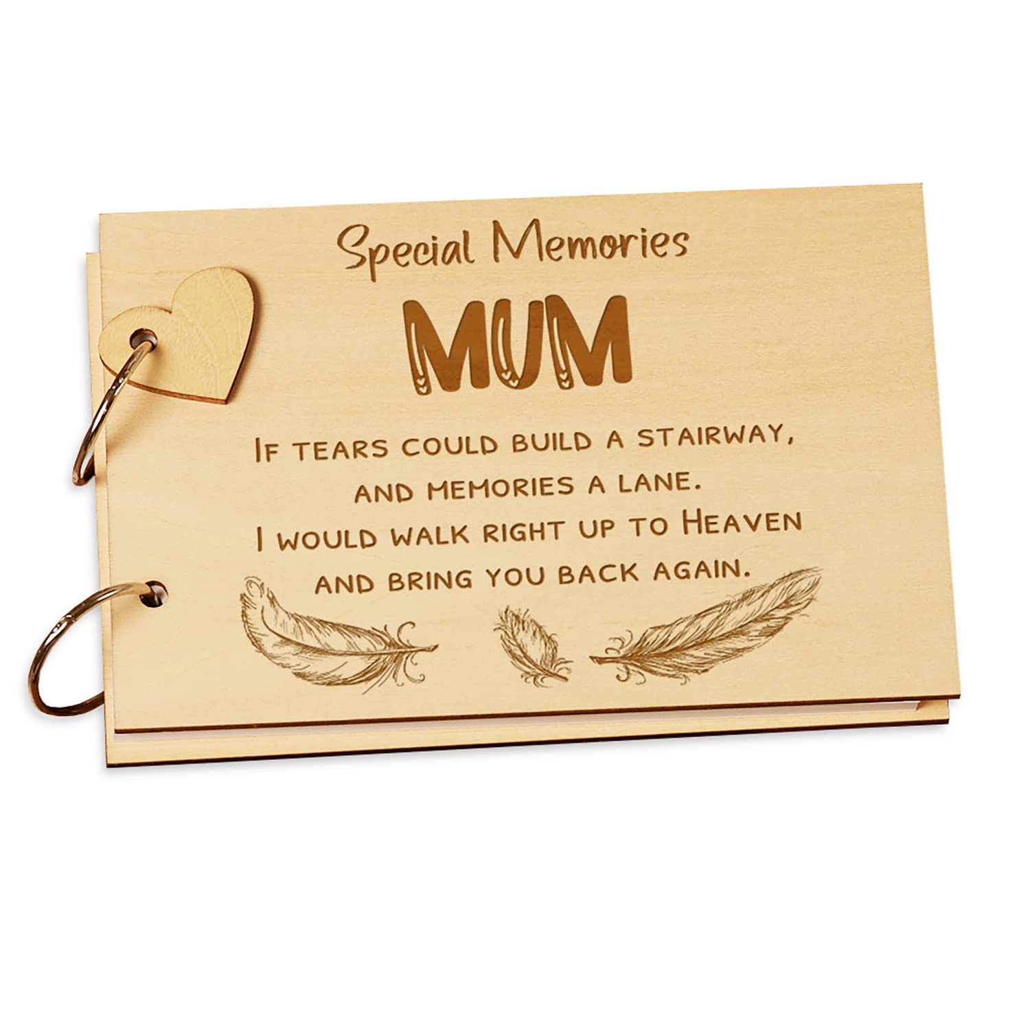 Mum In Loving Memory Scrap Book Photo Album Guest Book