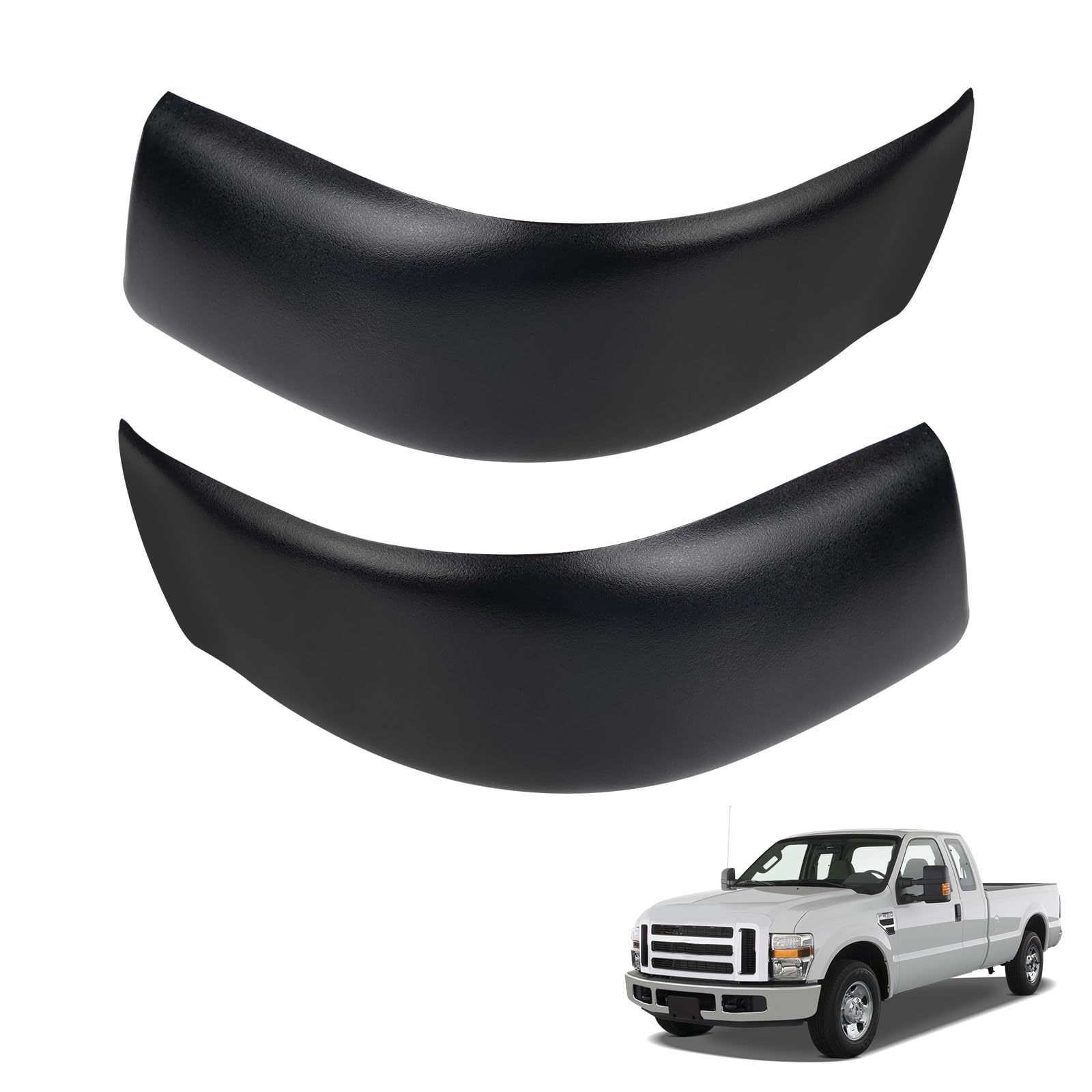 Htostar RacingRoof Molding Compatible with Ford F-250 F-350 F-450 F-550 Super Duty 1999-2007 Left & Right Driver & Passenger Side 2PCS