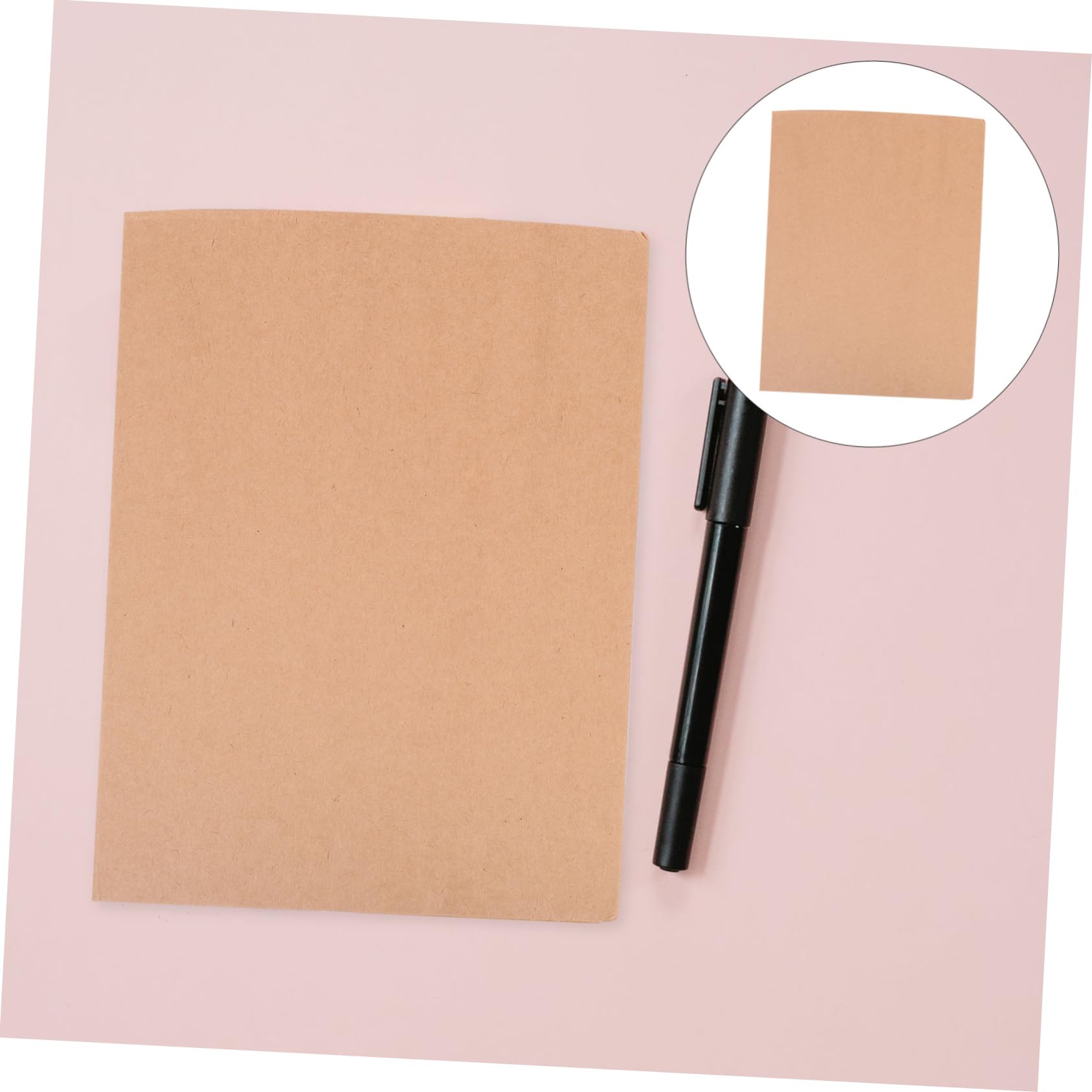 Retro Skizzenbuch aus Papier Leeres Notizbuch zum Zeichnen 224 Blatt für Schüler und Zeichnungen
