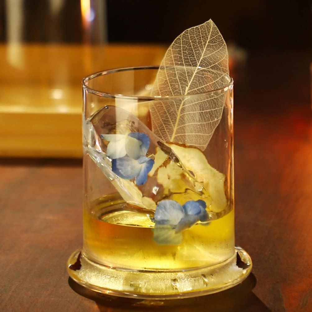 Zerodeko Glass Dome Glass Dome Cocktail es with Cloche Drinking es Beverage Goblet Coupe Smoker Cover for Home Bar Party Cloche