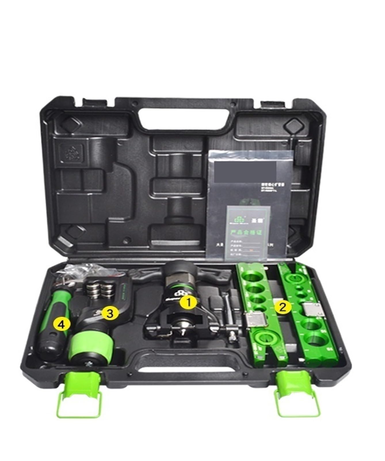 Electric Expander, Copper Tube Bell Mouth Cup Mouth Hand Drill Expander, Lithium Battery Expander Used in HVAC(R806FT-L Manual/Electric)