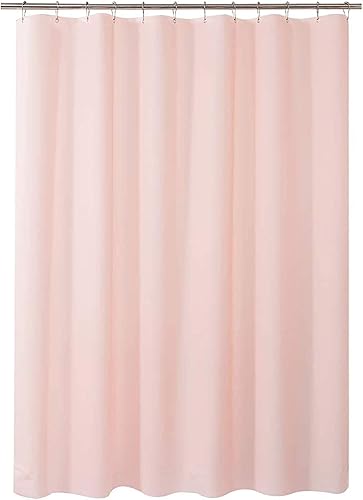 Vista 50 de AmazerBath - Cortina pequeña de plástico transparente para ducha, 36 x 72 pulgadas, de alta resistencia, gruesa, de acetato de vinilo polietileno