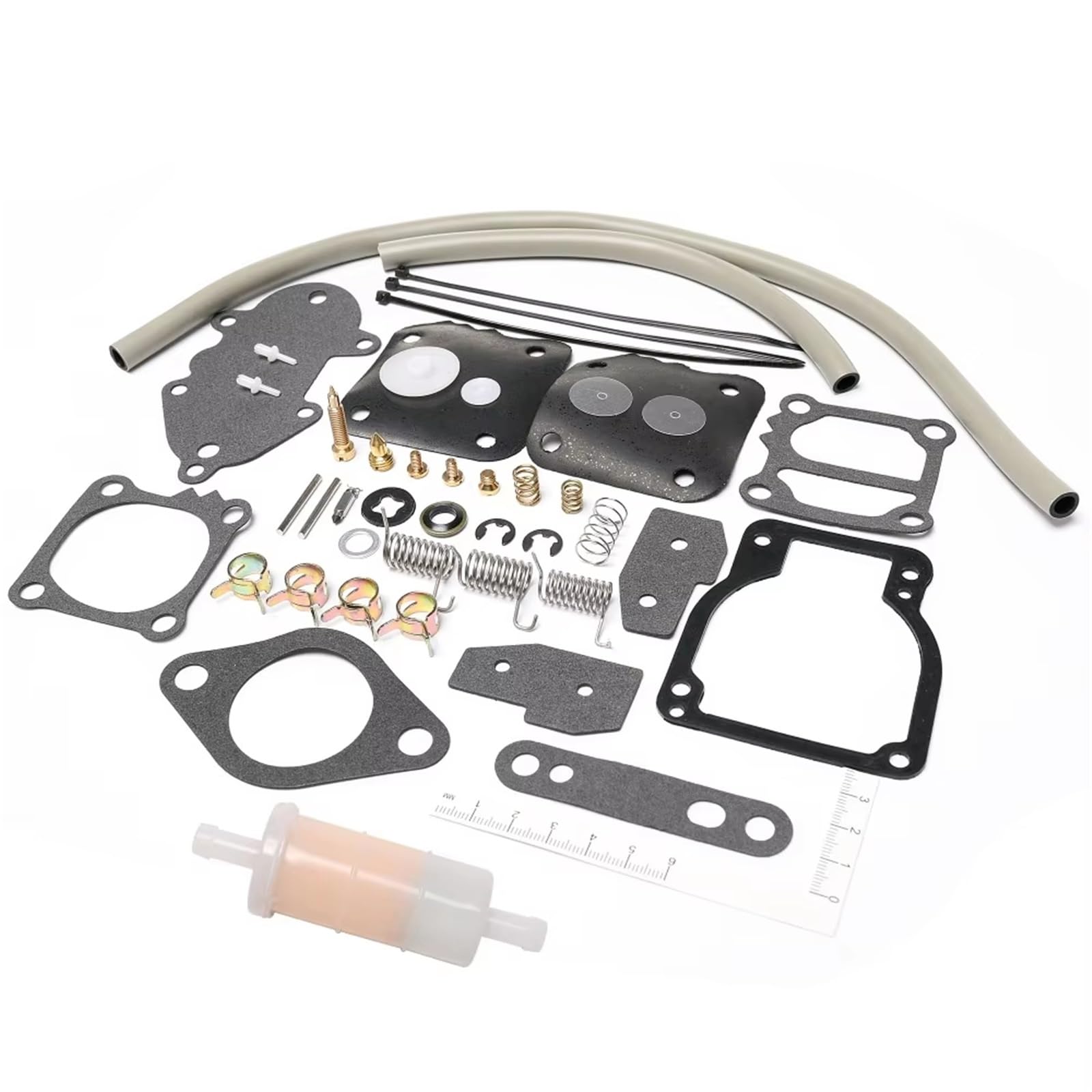 Carburatore 18-7750-1 Kit Carburatore Marino per Mercury per Motore Fuoribordo Mariner Sostituisci per Mallory 9-29707 per Penta 35254 Kit Pompa Carburante Carburatore per Motore